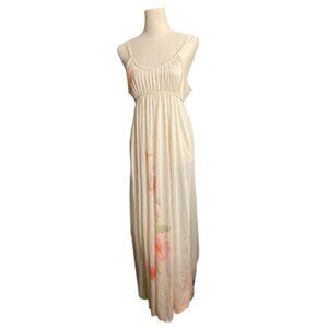 Beautiful white printed nightie